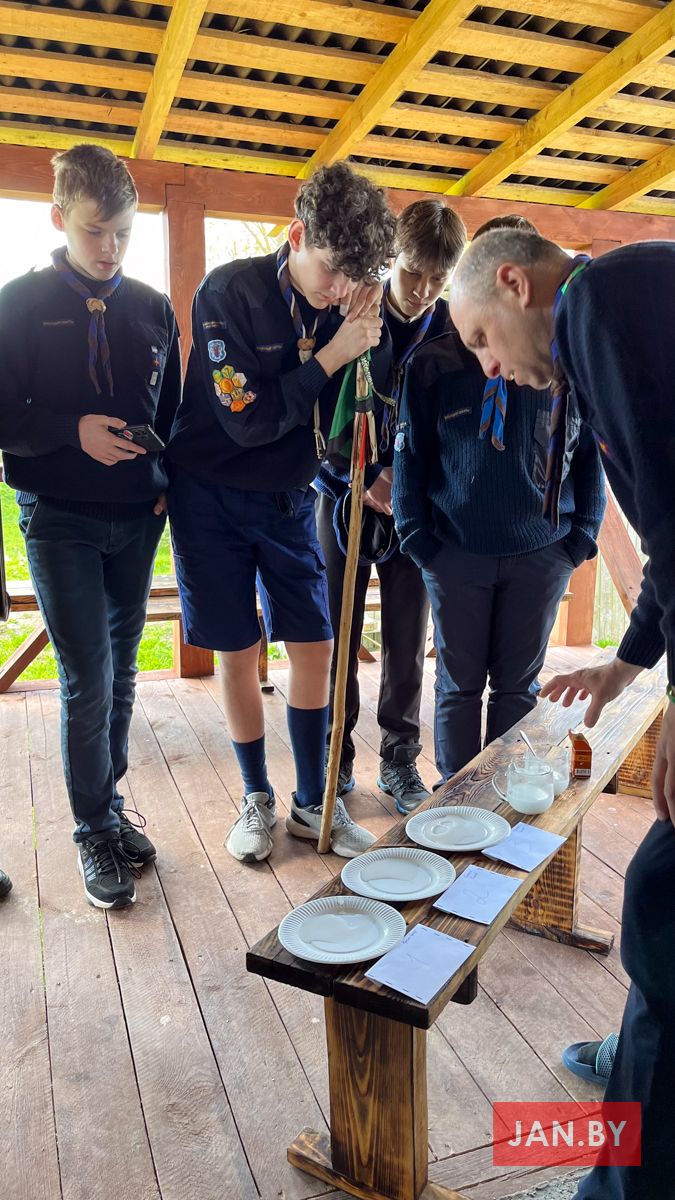 Адзін з іспытаў падчас ВСГ